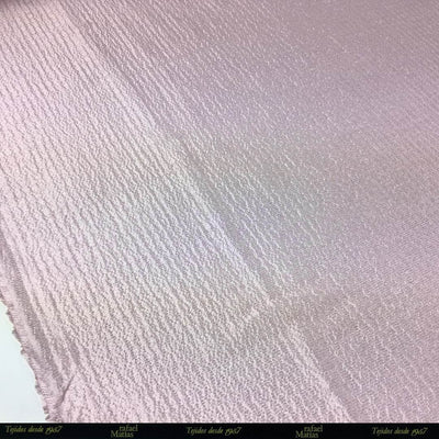 Tela Organza Rosa Crinkel Brillante