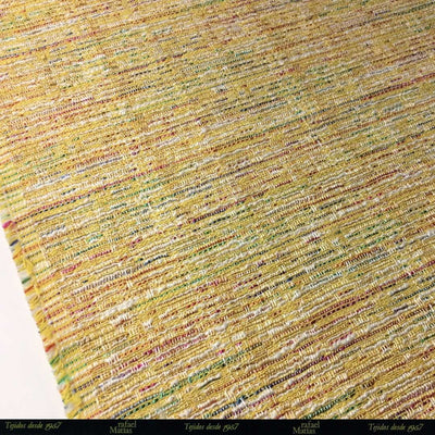 Tela Chanel Fantasía Amarillo