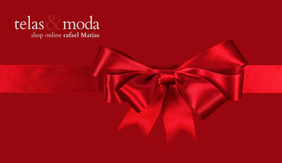 Tarjeta de Regalo Telas y Moda